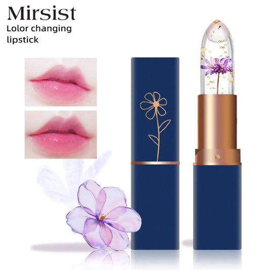 MIRSIST Color Changing Jelly Flower Lipstick – Moisturizing Balm Jelly Lipstick Oasis Select