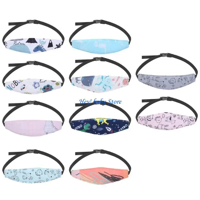 Baby Toddler Car Seat Head Support Safety Pillow with Strap