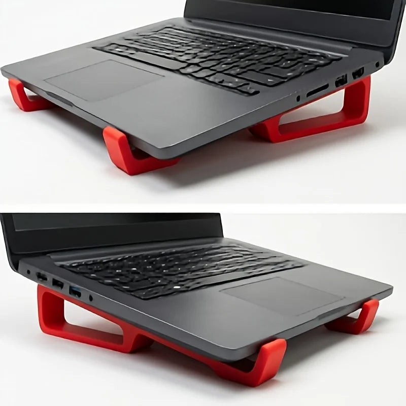 Portable Hollow Laptop Cooling Riser Ergonomic Notebook Support