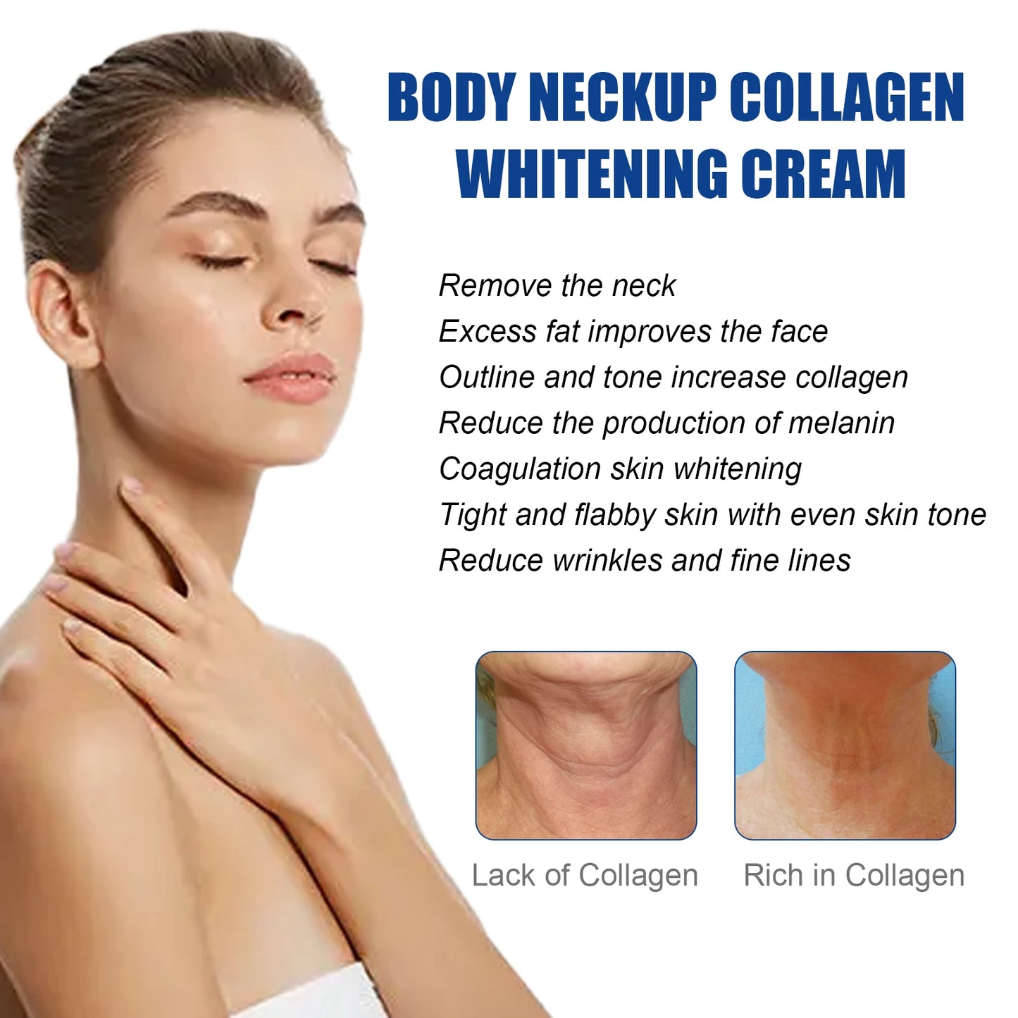 Collagen Neck Cream – Firming, Brightening & Anti-Wrinkle