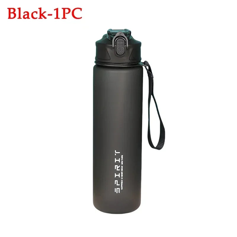 750ml BPA-Free Sports Water Bottle with Straw & Carry Cord