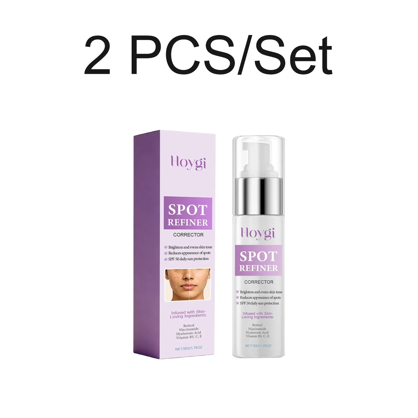 Hoygi SPF 50 Dark Spot Brightening Face Cream | Moisturizer