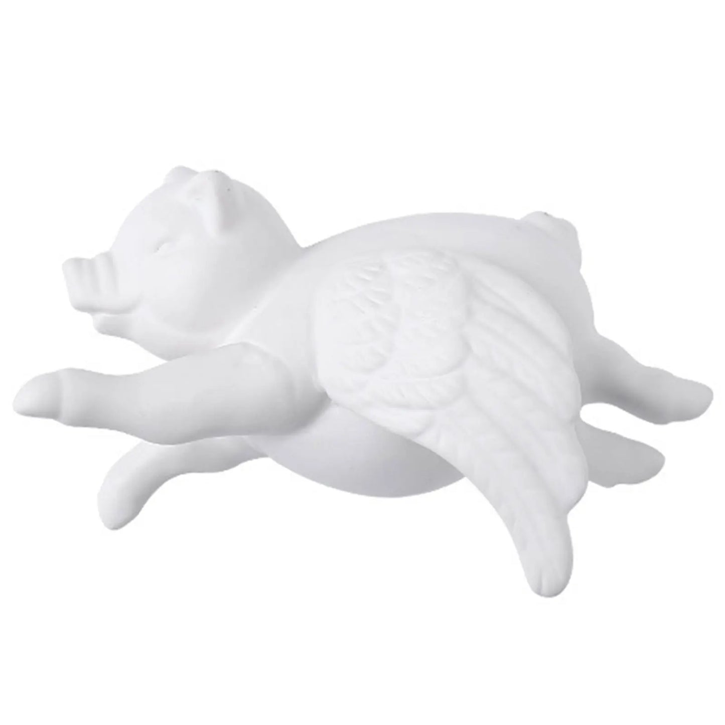 Ceramic Flying Pig Wall Decor | 3D Nordic Hanging Ornament