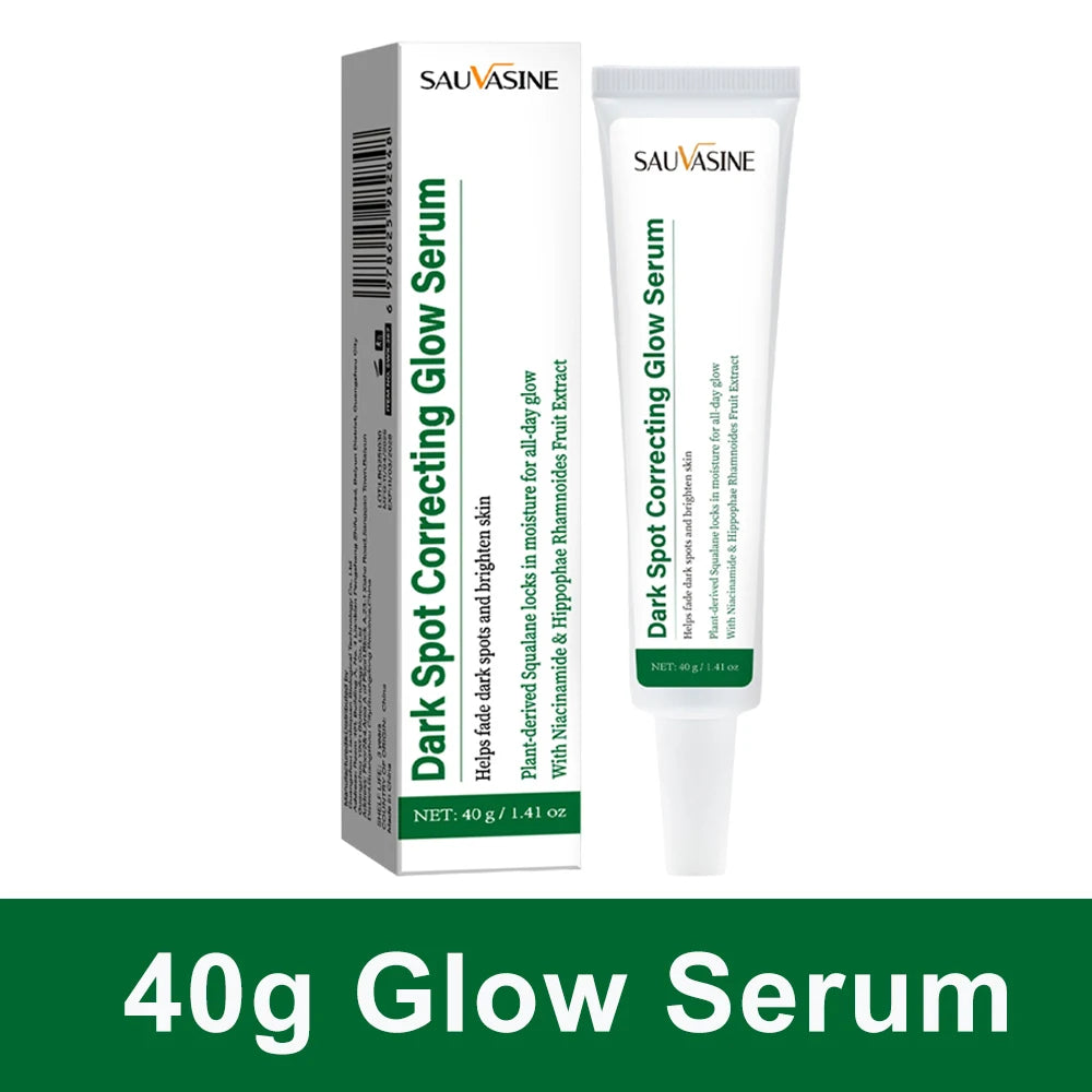 Dark Spot Correcting Glow Serum Brighten Skin Tone 5% Niacinamide Lightens Dark Spot Skin Care Serum for Face 40g Peaceful Pleasures Health and Wellness Glow Serum