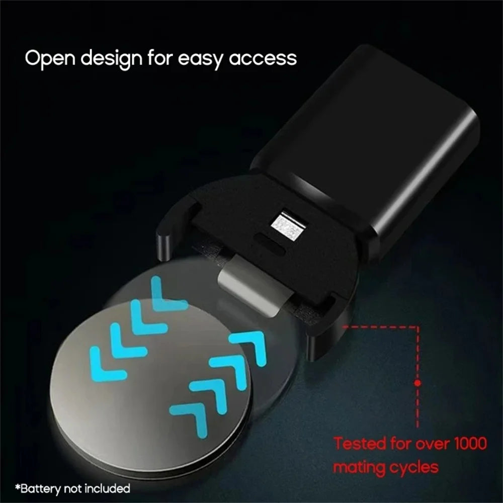 USB-C Lithium Coin Battery Charger | LIR2032 LIR2025 LIR2016