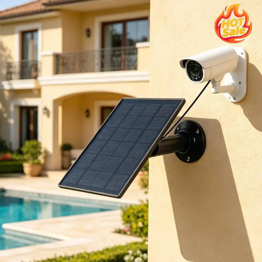 3W Monocrystalline Solar Panel Charger | DC3.5 & Type-C Ports
