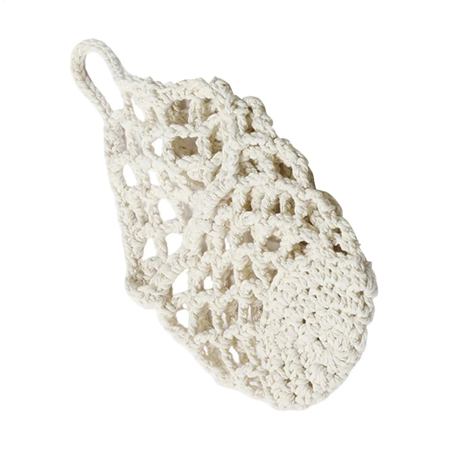 Macrame Plant Hanger – Handmade Boho Woven Basket Indoor & Out