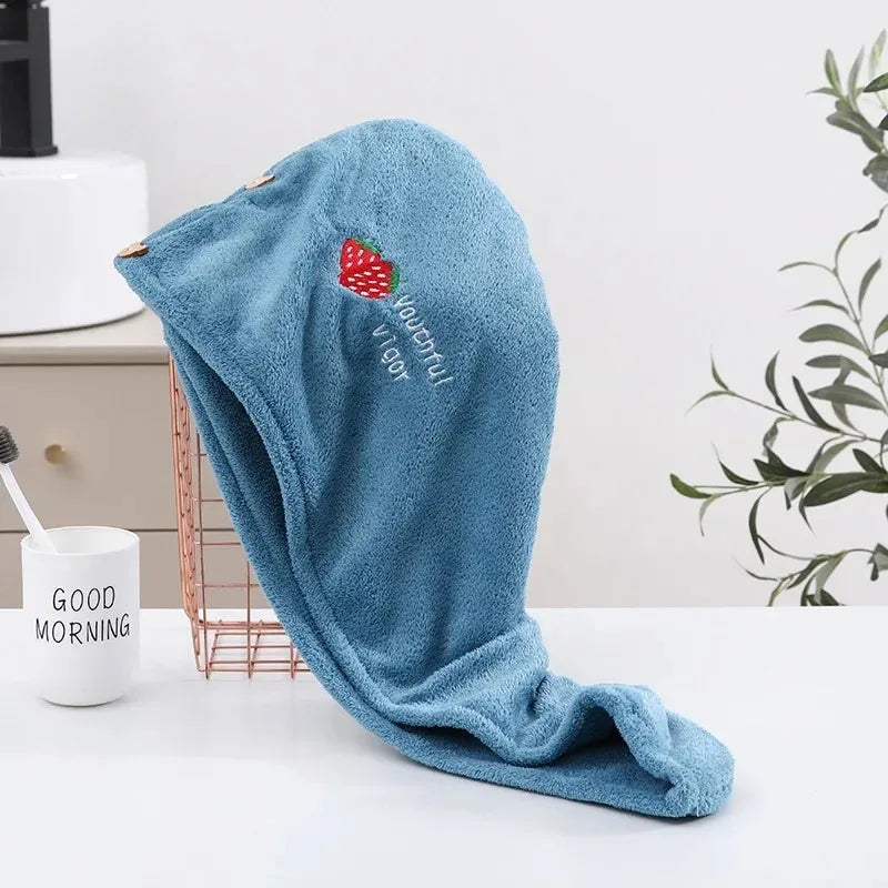 Microfiber Hair Towel | Anti-Frizz Rapid Dry Shower Wrap