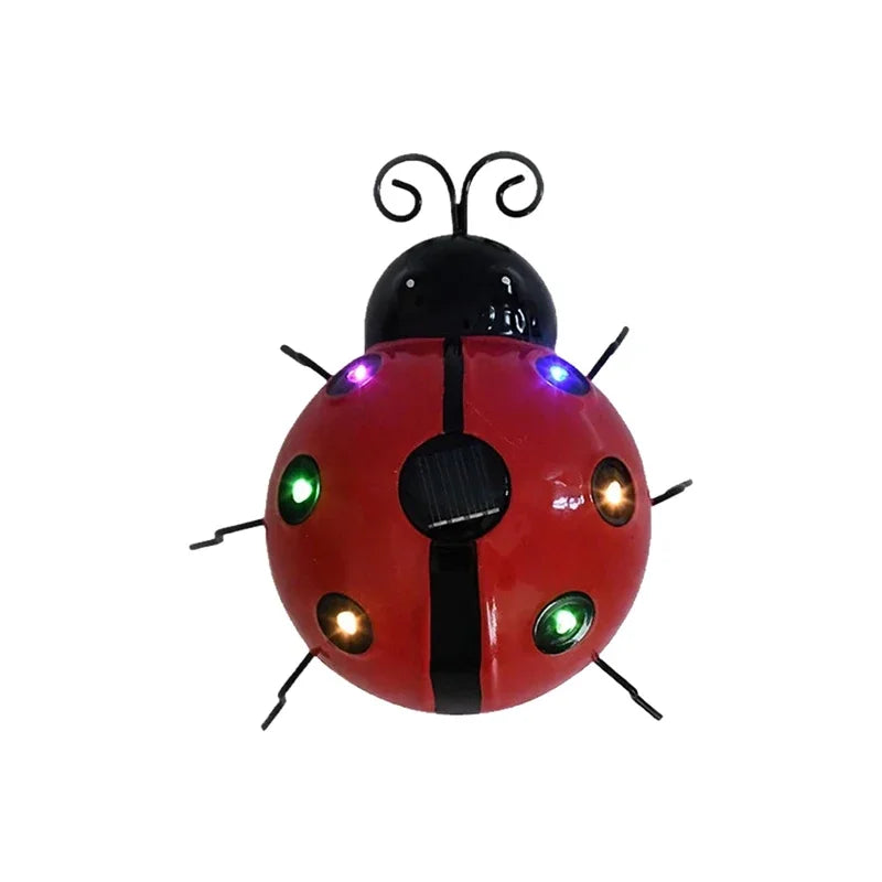 Solar Ladybug LED Garden Light – Waterproof Outdoor Decor