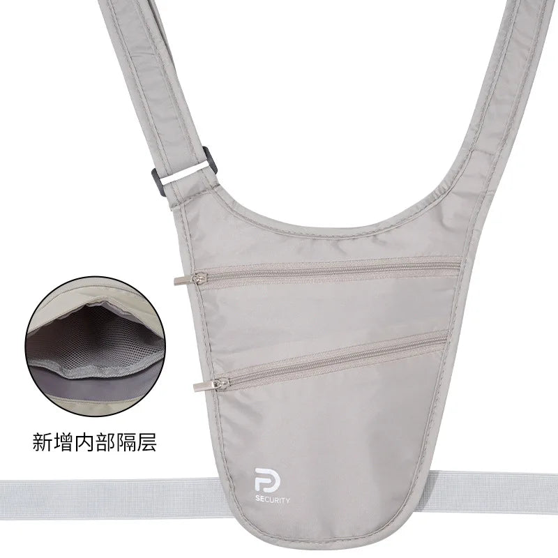 Travel Anti-Theft Hidden Waist Bag – Passport & Phone