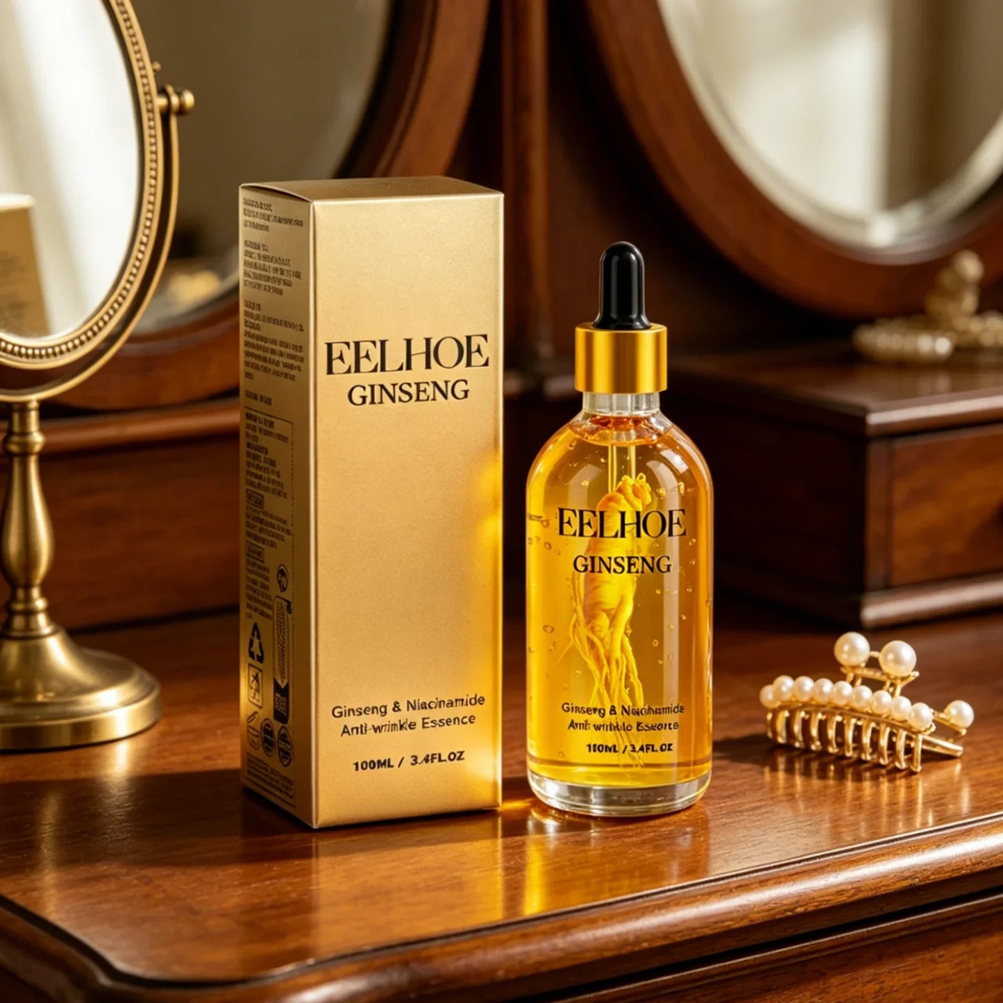 EELHOE Anti-Wrinkle Face Serum – Niacinamide & Ginseng