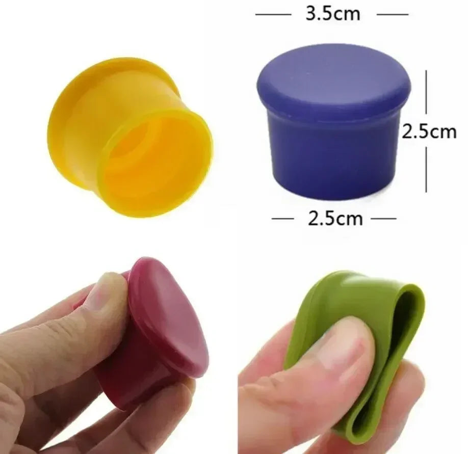 Food Home Flexible Bar Glass Stoper Grade Cocktail 5Pcs Accessories Cork Bottle Seal Drinkware Barware Durable Beer Kitchen Peaceful Pleasures Health and Wellness