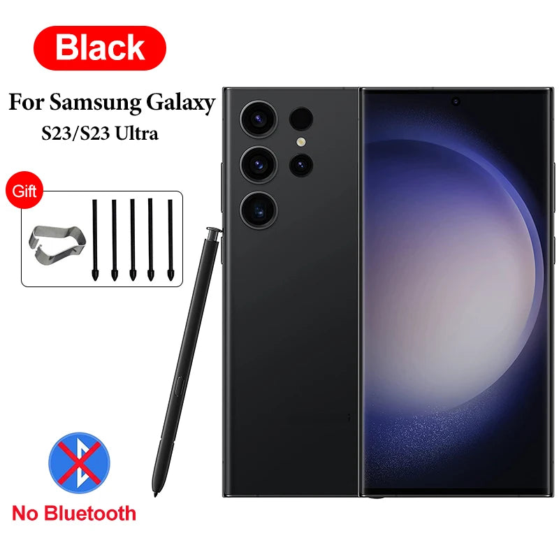 Professional Stylus Pen For Samsung s24ultra s Pen Samsung Touch Pencil Galaxy Pen Stylus For Touch Screen s22 ultra Accessories Peaceful Pleasures Health and Wellness Black for S23U