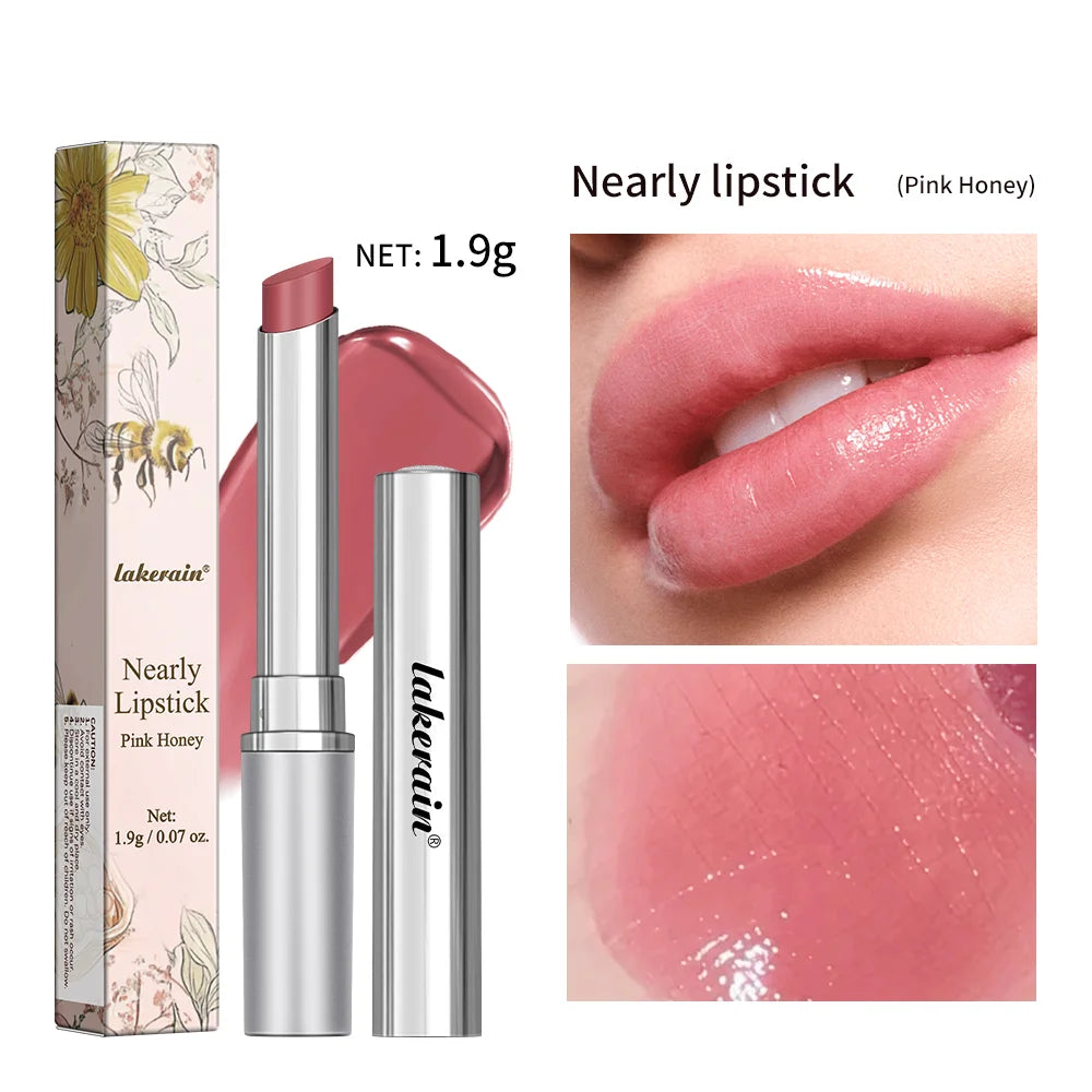 Lakerain Lip Plumper Gloss | Moisturizing, Vitamin E, Long-Lasting Lip Plumper Gloss Peaceful Pleasures Health and Wellness 1pc pink