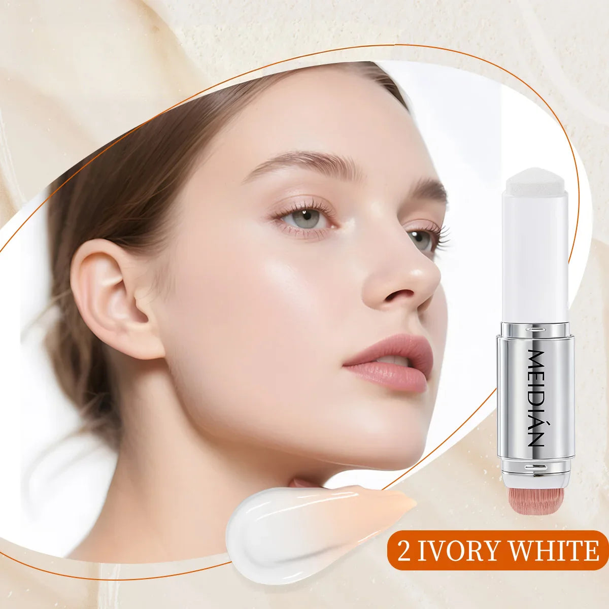 Color-Changing Foundation Stick – Moisturizing & Brightening