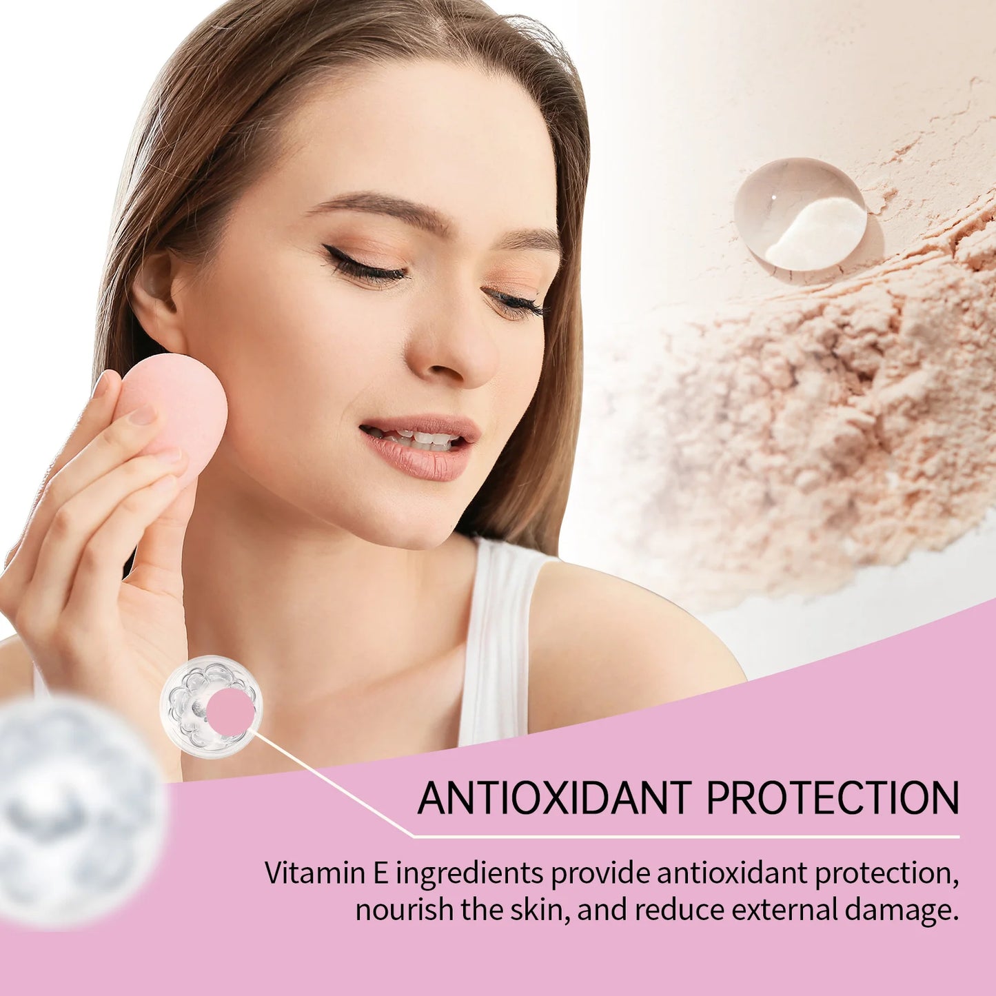 Eelhope Matte Loose Setting Powder – Oil Control & Waterproof
