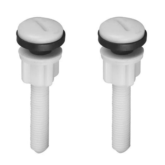 100mm Toilet Seat Fixing Bolts with Rubber Washers – 2pc Set Toilet Seat Hardware Oasis Select Default Title