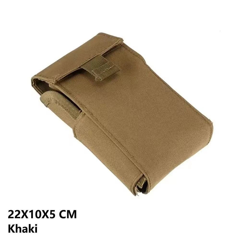 12GA 12 Gauge Shotgun Shell Pouch, 25 Round Molle Bullet Holder, Outdoor Hunting CS Field Magazine Reload Bag Peaceful Pleasures Health and Wellness yellow color