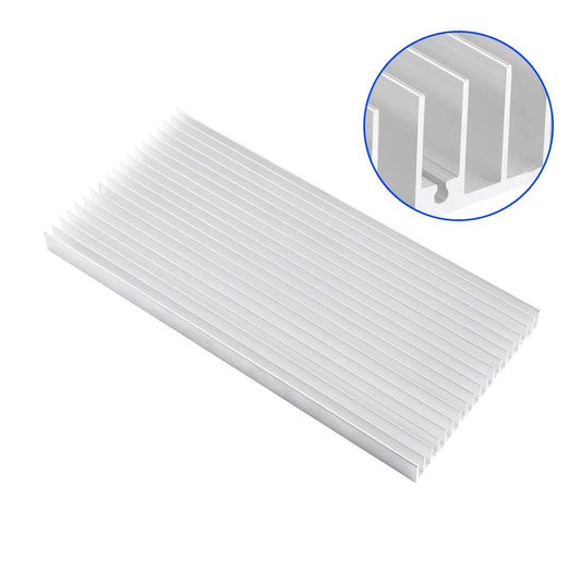 Aluminum Heat Sink 300*140*20MM Cooling Heatsink for High Power LED Light Heatsink Aluminum Heatsink Peaceful Pleasures Health and Wellness