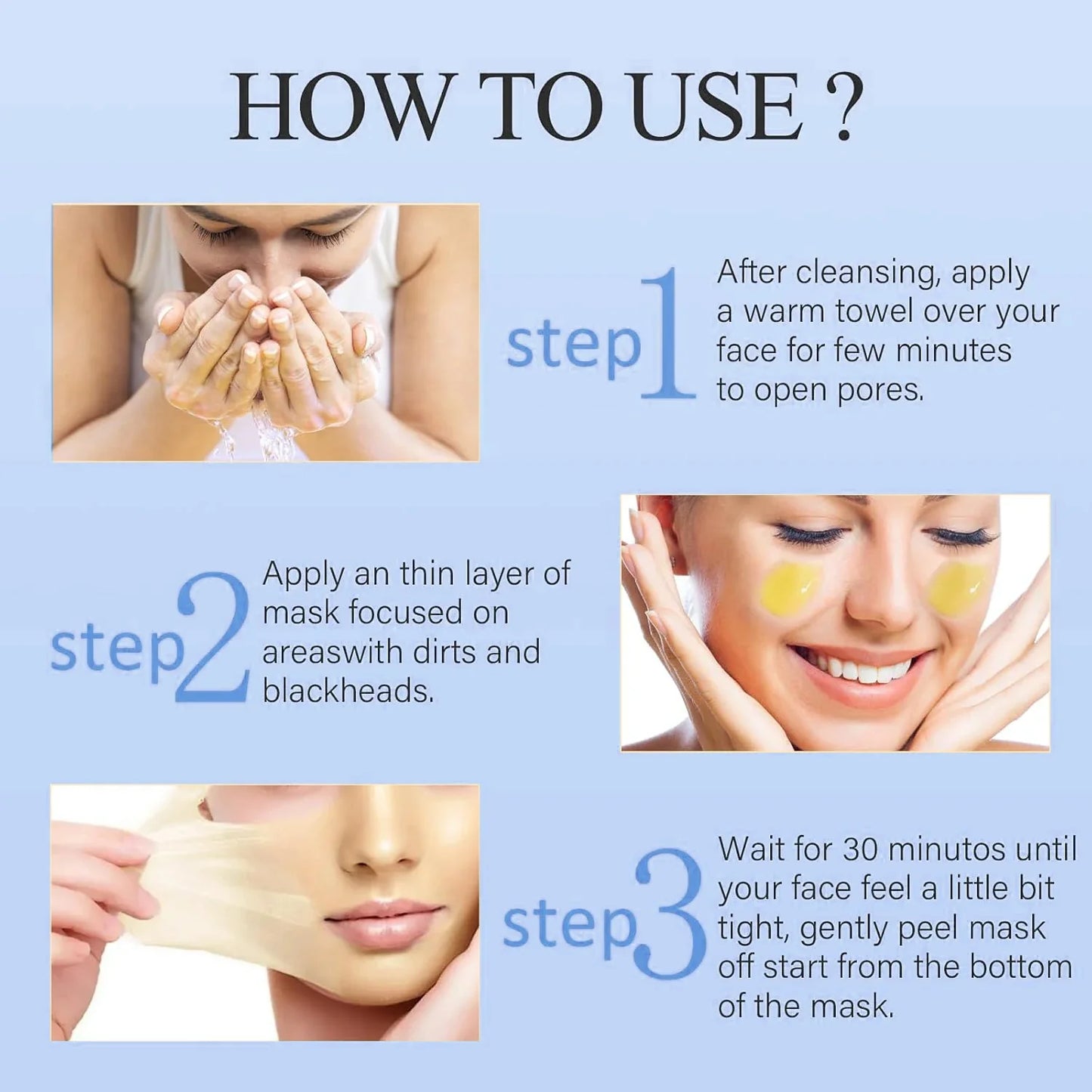 Vitamin C & Turmeric Peel-Off Mask – Brighten & Hydrate