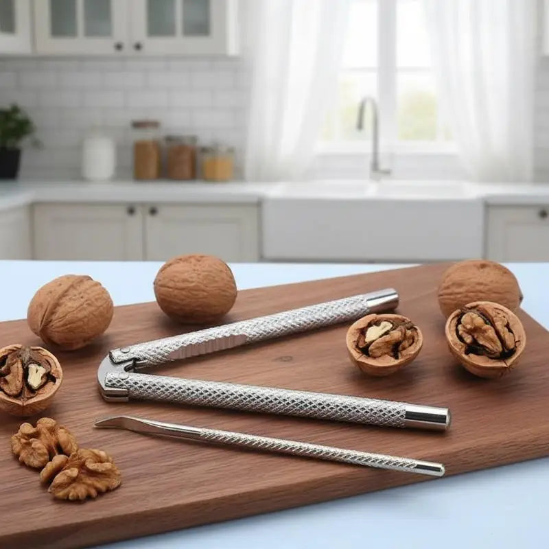 Heavy Duty Stainless Steel Walnut & Nut Cracker Tool