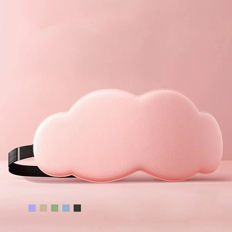 3D Sleep Mask – Memory Foam Blackout Eye Mask for Travel