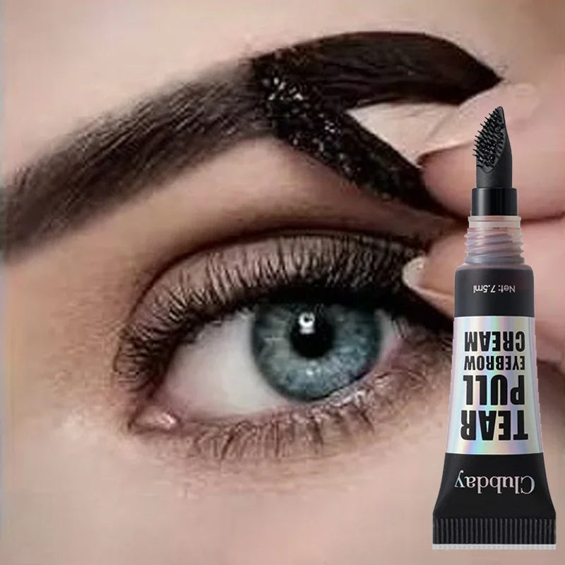 Peel-Off Eyebrow Tint Gel | Waterproof Long-Lasting Brow Dye