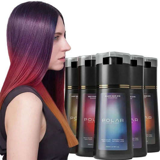 Hair Dye Shampoo – 5 Colors | Moisturizing & Repairing Color Shampoo for Men & Women Peaceful Pleasures Health and Wellness