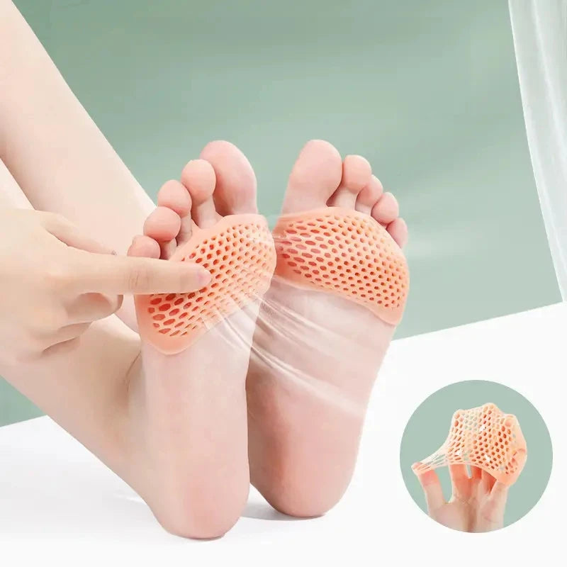 Silicone Honeycomb Forefoot Insoles for Women | High Heel Pads
