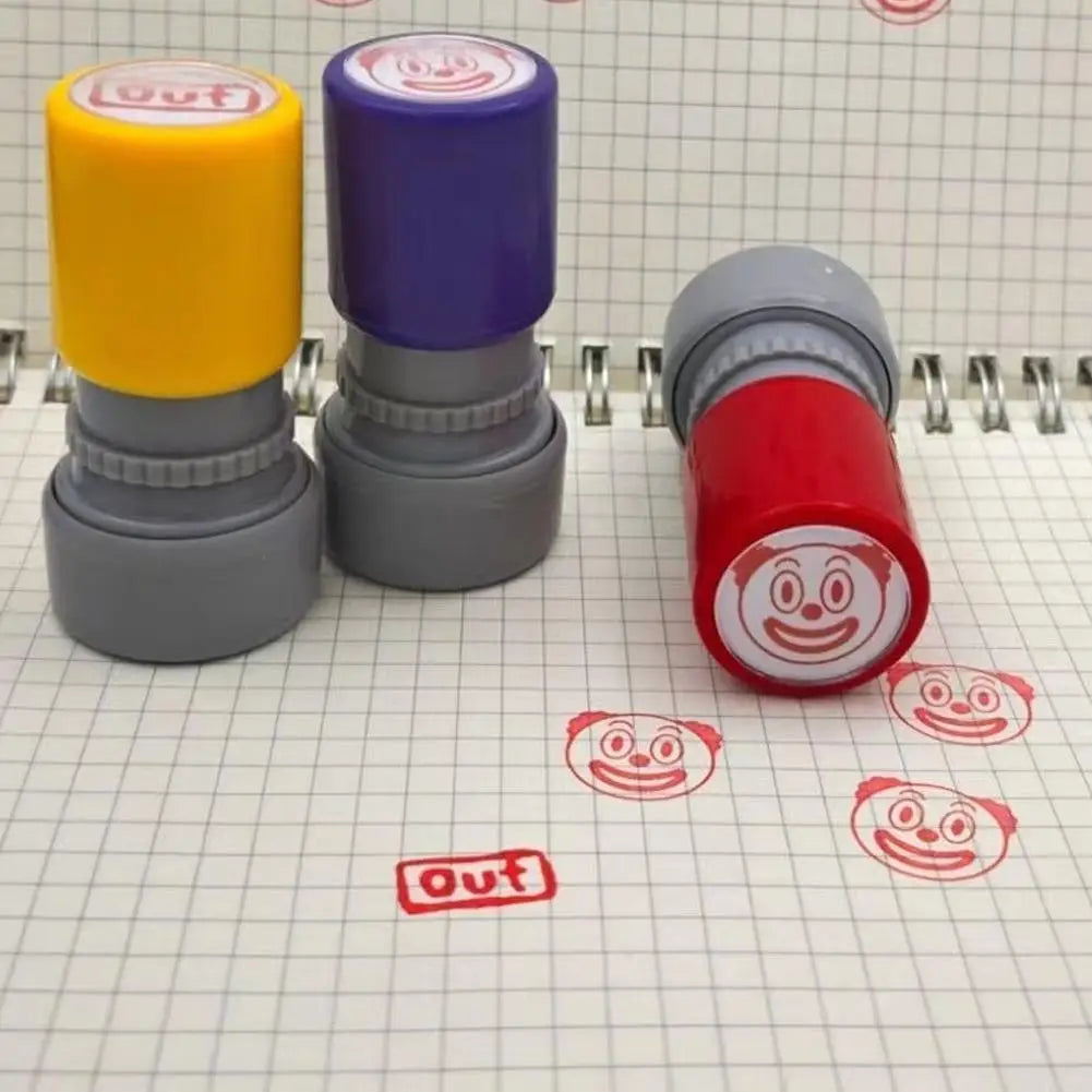 Anime Emotion Ink Stamp – Fun Novelty Seal Kids Craft Toy