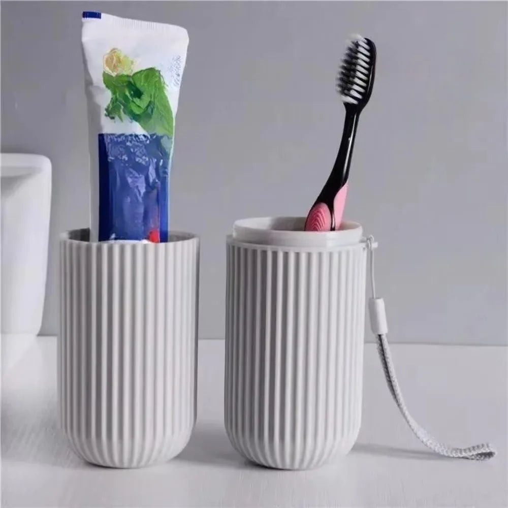 Portable Travel Toothbrush Holder & Case – Camping & Hotel