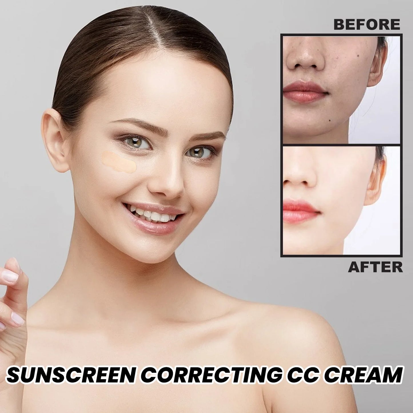 EELHOE CC Foundation Cream – Full Coverage & Brightening 30ml