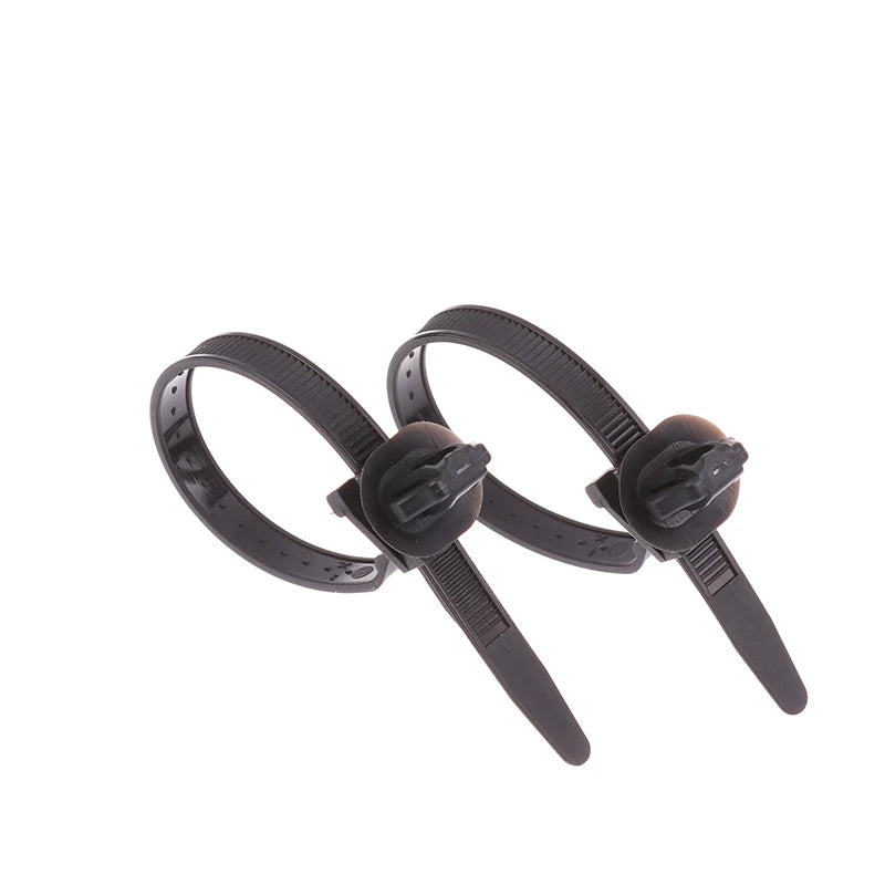 10PCS Auto Fasteners Black Color Nylon Plastic Vehicle Motocycle Cable Tie Car Wiring Harness Retainer Clip Push Mount Peaceful Pleasures Health and Wellness