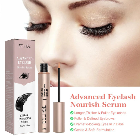 EELHOE Eyelash Growth Serum for Fuller Thicker Lashes Eyelash Serum Peaceful Pleasures Health and Wellness