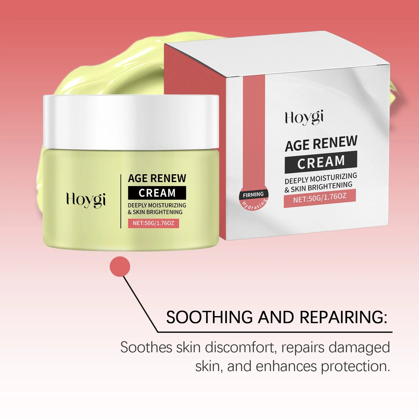 Hoygi Anti-Wrinkle Firming Cream – Hydrating Face Moisturizer
