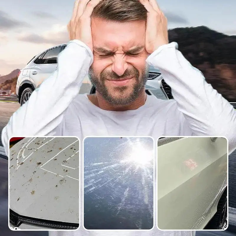 Liquid Glass Car Coating Spray – Anti-Fog, 5H Waterproof Shield