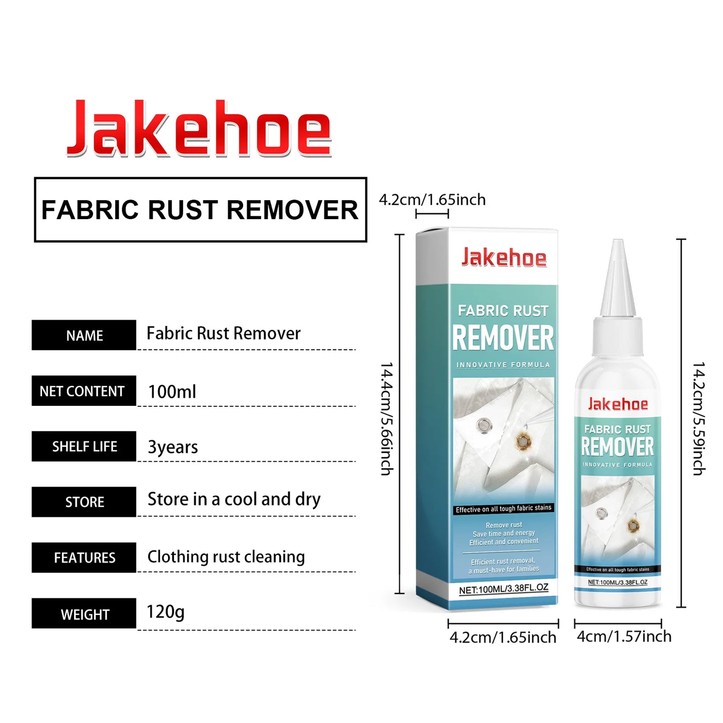 Fabric Rust Remover & Yellow Edge Cleaner | Color Safe Stain Remover