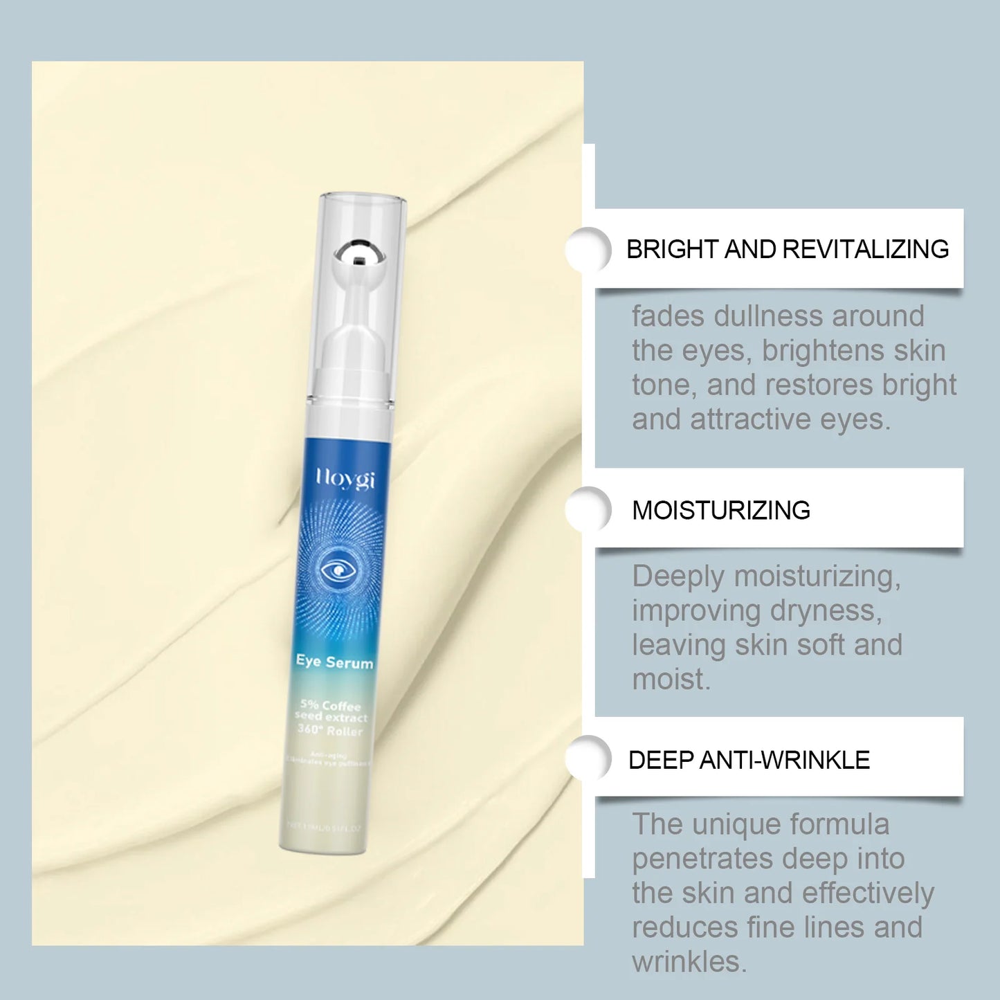 Massage Eye Serum – Dark Circles, Puffiness & Bags Unisex