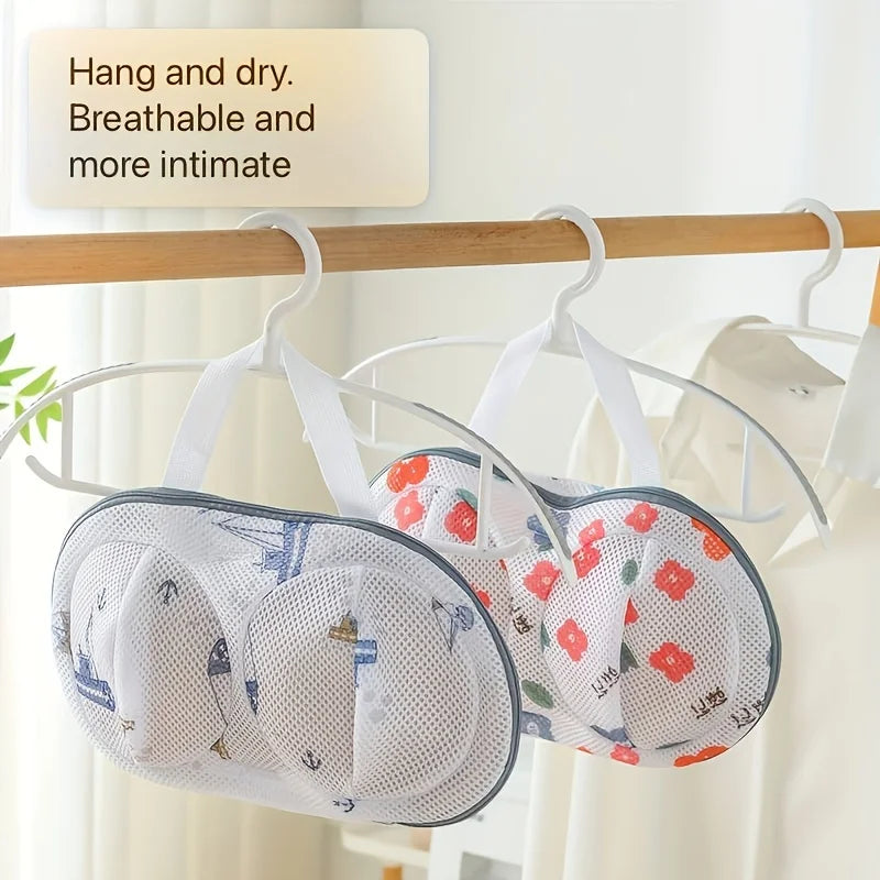 2-Pack Bra Laundry Bags – Anti-Deformation Mesh Wash Pouches