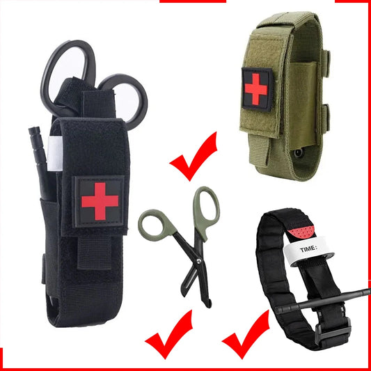 Safety rescue Outdoor emergency tactical medical paramedic Survival scissors Trauma gauze first aid scissors Survival scissors Peaceful Pleasures Health and Wellness