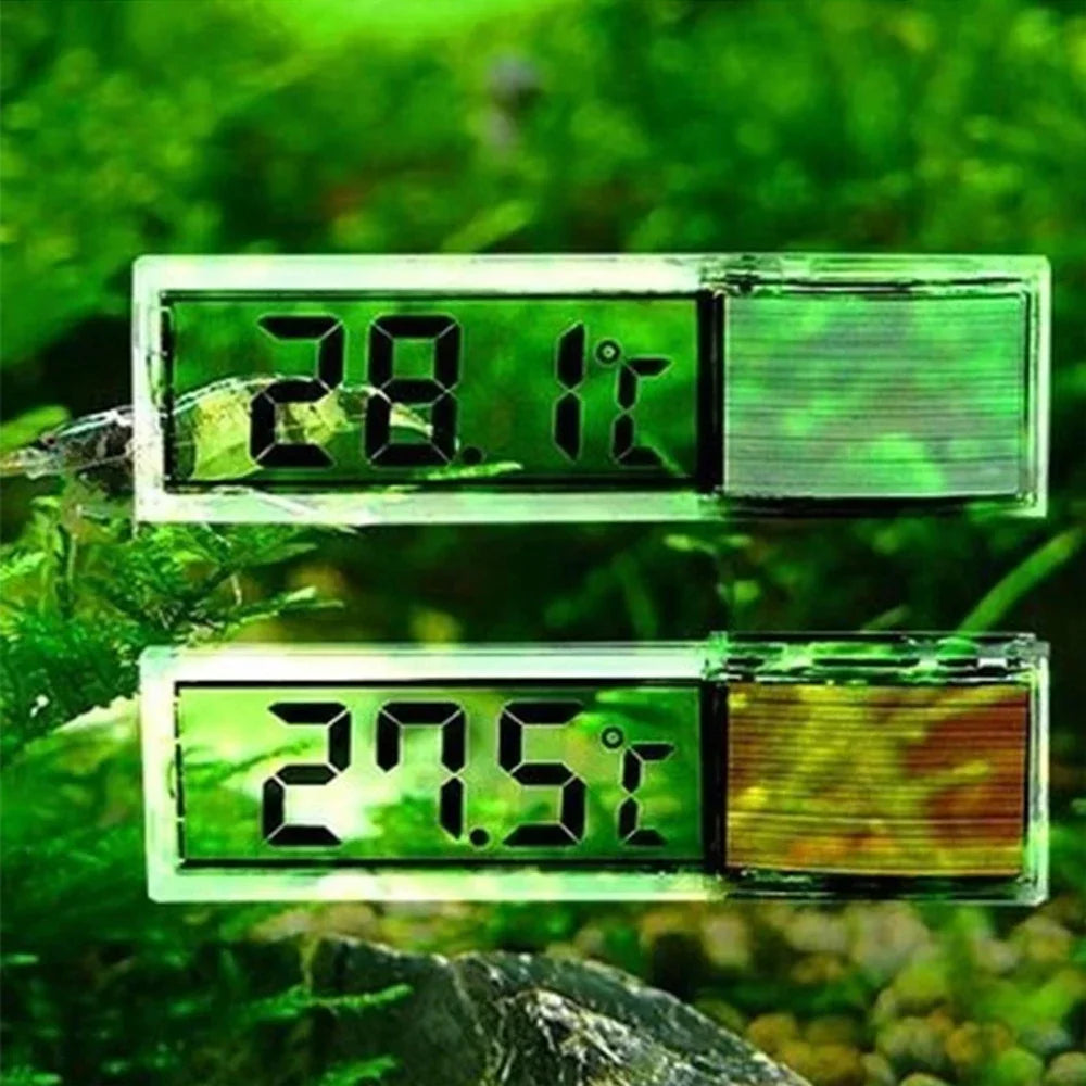 3D Digital LCD Aquarium Thermometer – Fish & Turtle Tank