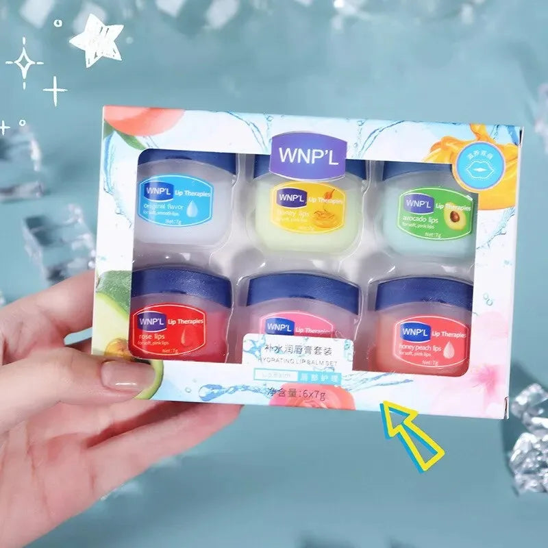 Moisturizing Lip Balm Set for Nourished Lips Peaceful Pleasures Health and Wellness 6pcs