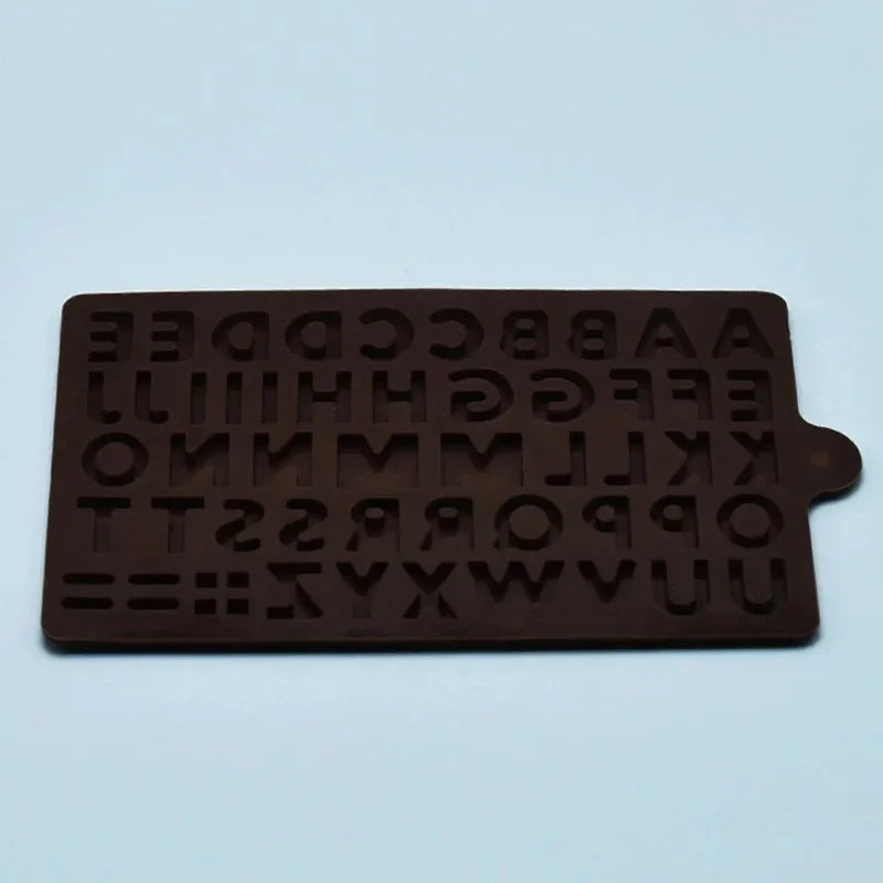 Alphabet Silicone Mold – Candy, Chocolate & Cake Letters
