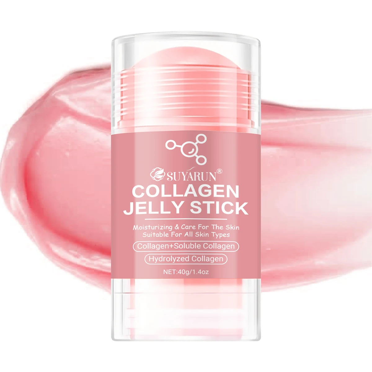 SUYARUN Collagen Jelly Neck Hand Foot Care Stick - Skin Tightening & Moisturizing Anti-Aging Elasticity Bar, New Beauty Tool. Peaceful Pleasures Health and Wellness 40g
