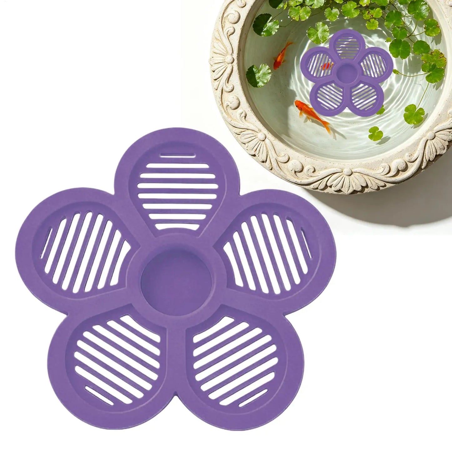 Floating Bee Island Waterer – Pollinator Drinking Tray