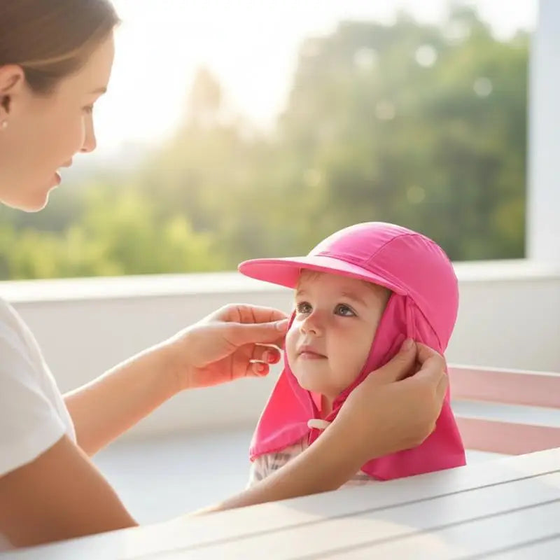 Kids UV-Protection Wide Brim Sun Hat | Breathable Ice Silk