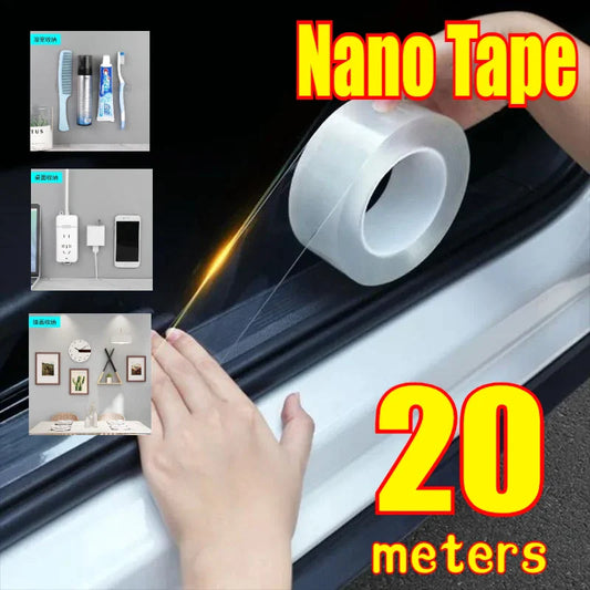 Nano Double-Sided Gel Tape – Transparent, Waterproof & Reusable Double-Sided Tape Oasis Select