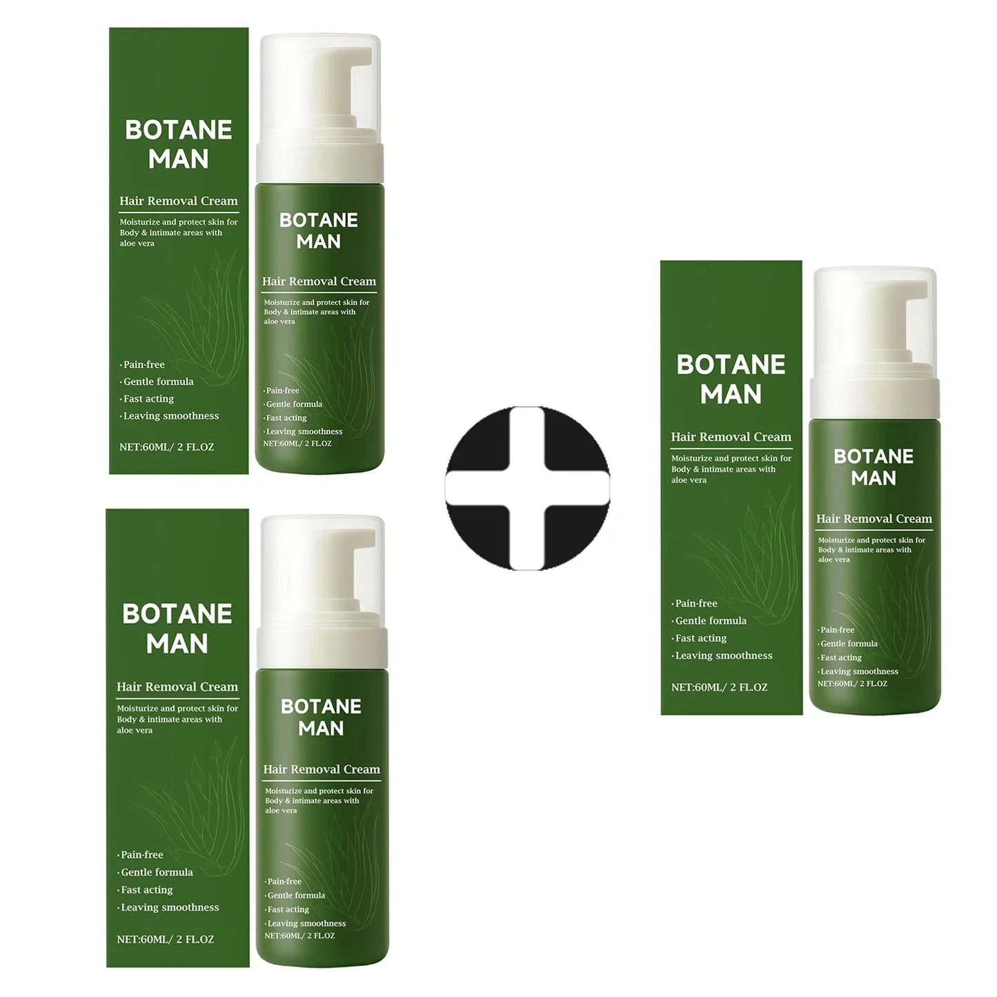 Hair Removal Mousse Spray – Body Growth Inhibitor, 60ml