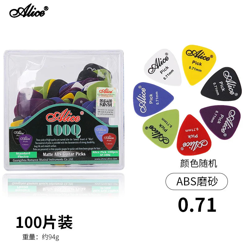 Alice Celluloid Guitar Picks Plectrum Mediator Gauge 0 46 71 81 96 1