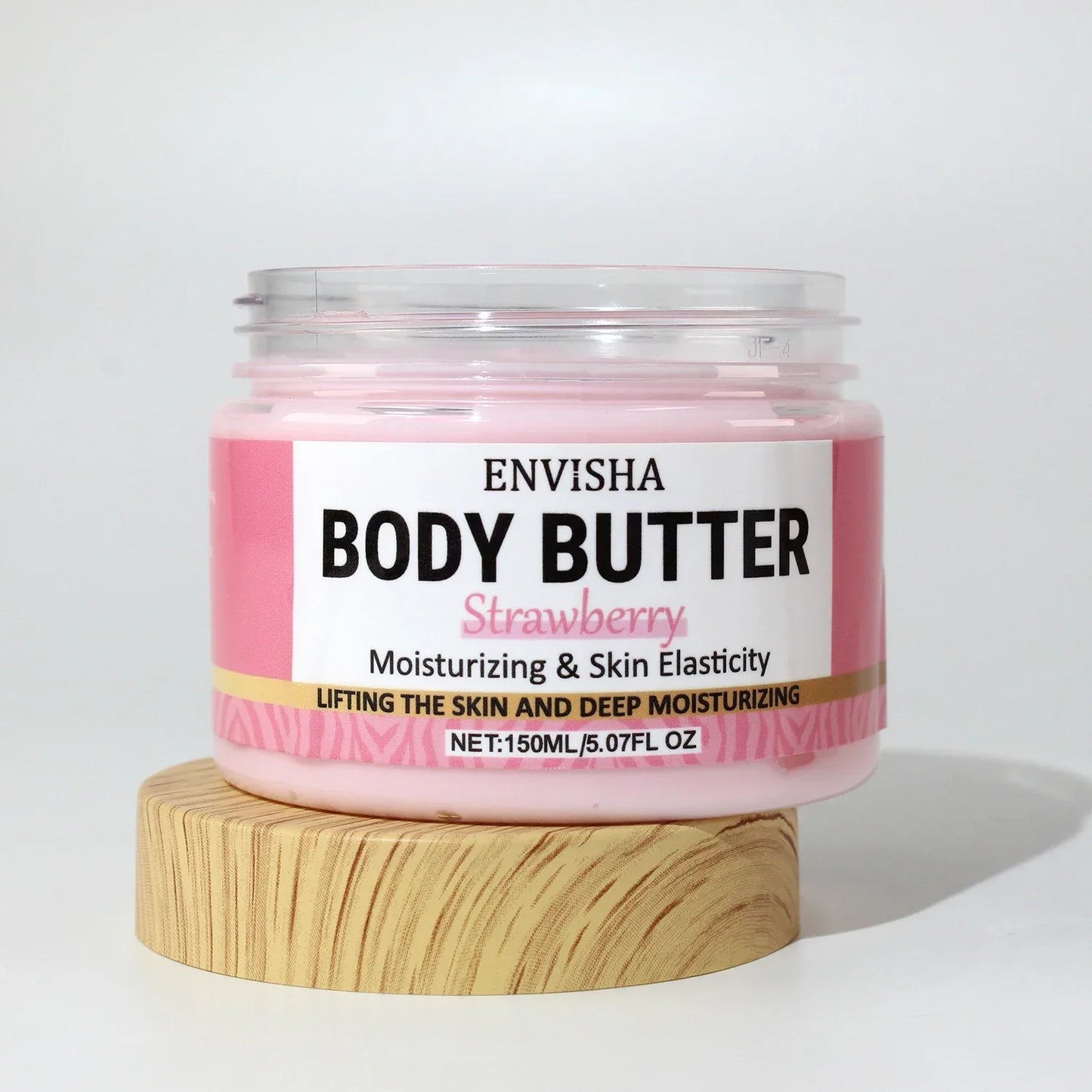 Strawberry Body Butter Lotion – Moisturizing & Brightening Cream Peaceful Pleasures Health and Wellness